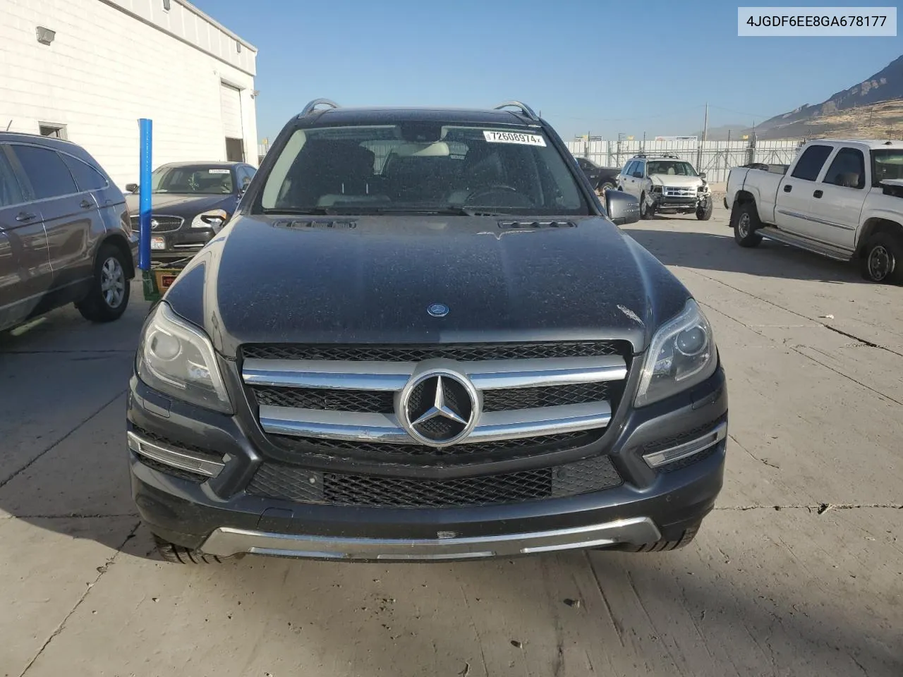 2016 Mercedes-Benz Gl 450 4Matic VIN: 4JGDF6EE8GA678177 Lot: 72608974