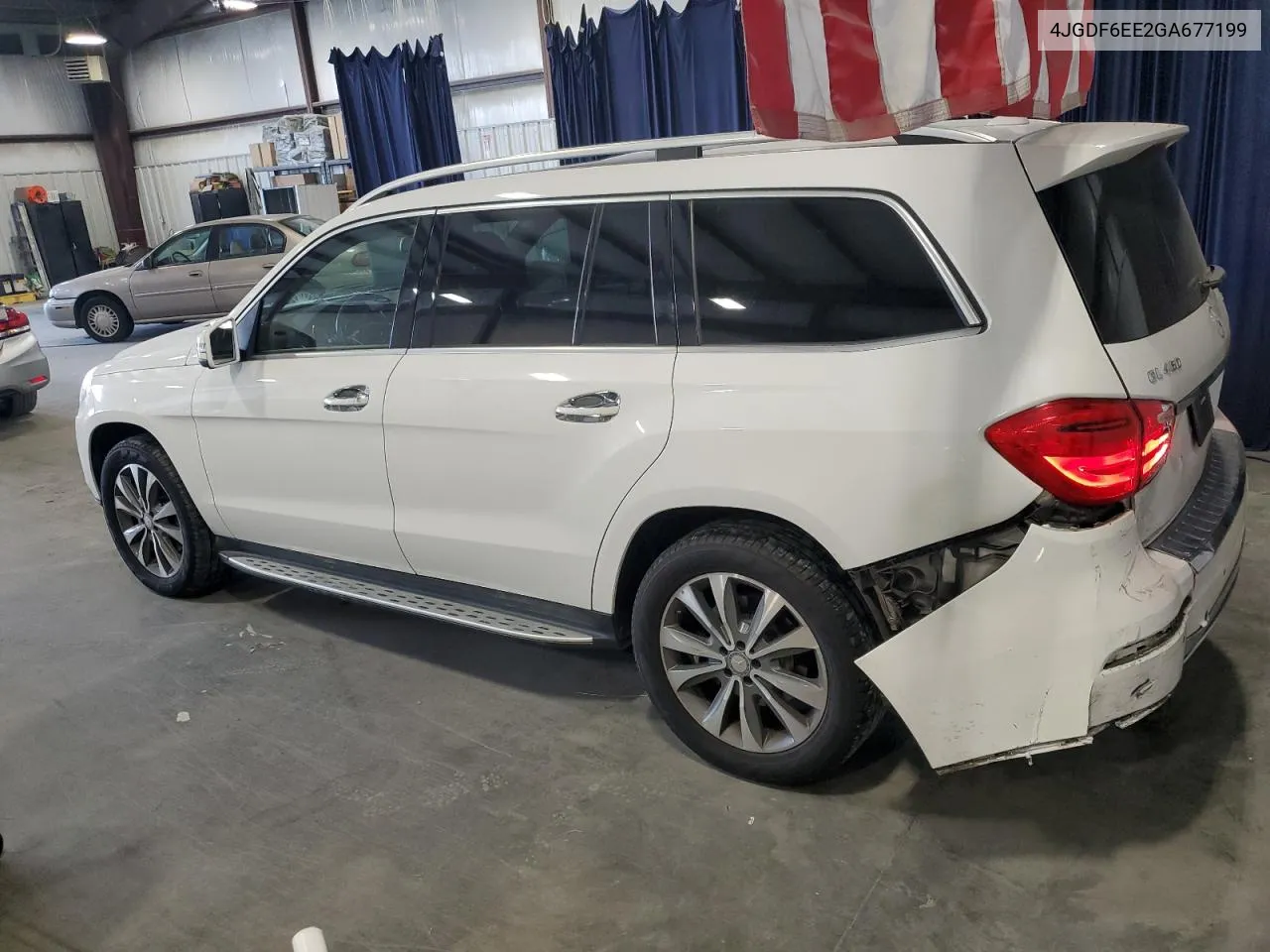 2016 Mercedes-Benz Gl 450 4Matic VIN: 4JGDF6EE2GA677199 Lot: 72942304