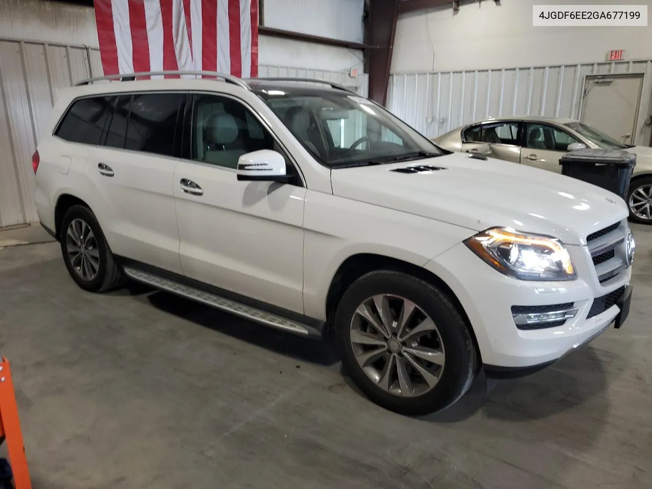 2016 Mercedes-Benz Gl 450 4Matic VIN: 4JGDF6EE2GA677199 Lot: 72942304