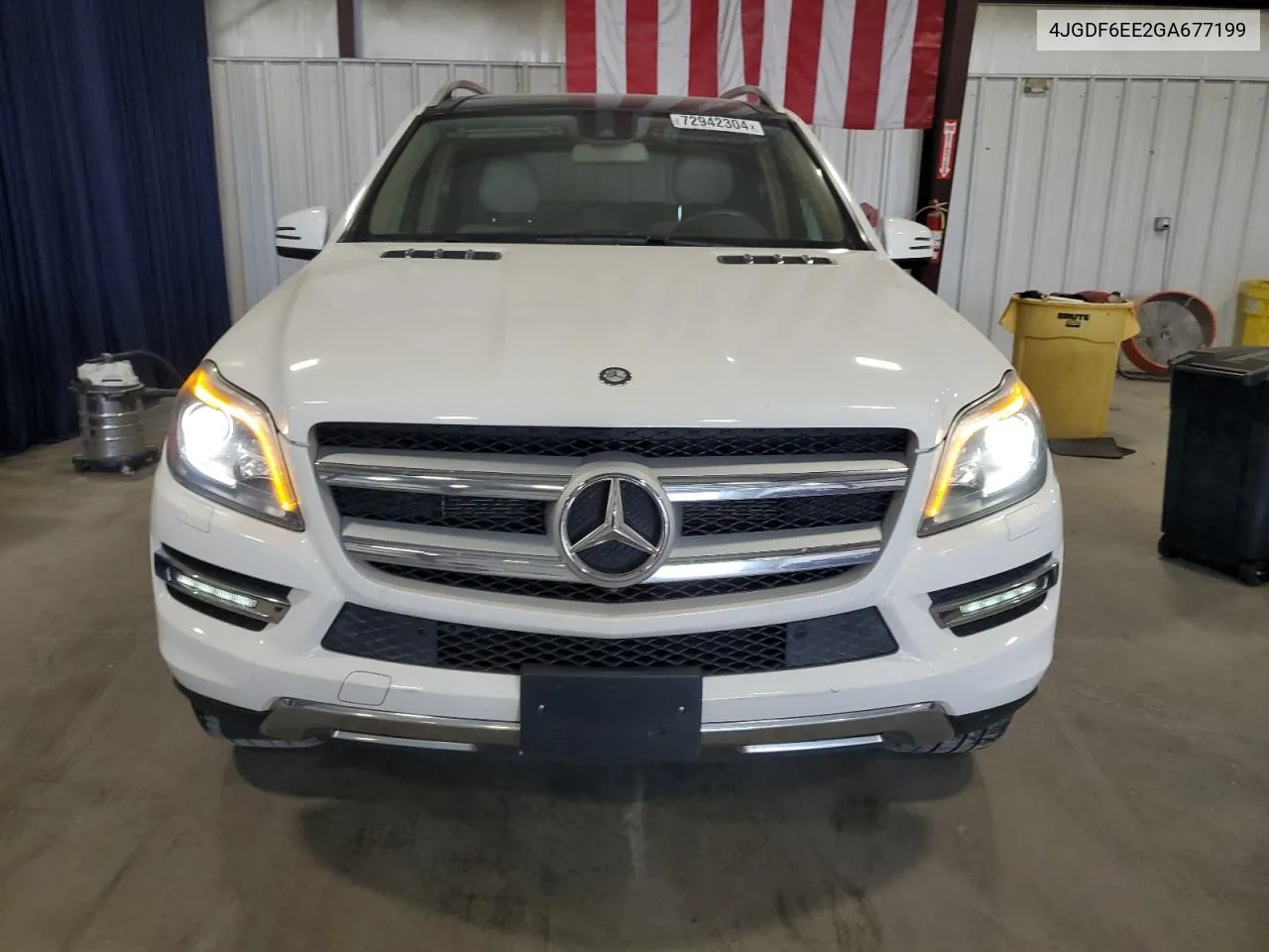 2016 Mercedes-Benz Gl 450 4Matic VIN: 4JGDF6EE2GA677199 Lot: 72942304