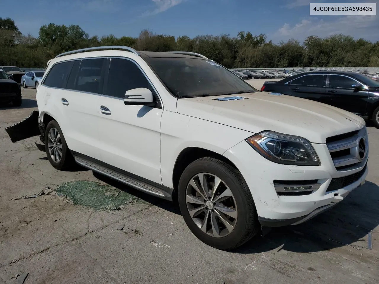 2016 Mercedes-Benz Gl 450 4Matic VIN: 4JGDF6EE5GA698435 Lot: 73156434