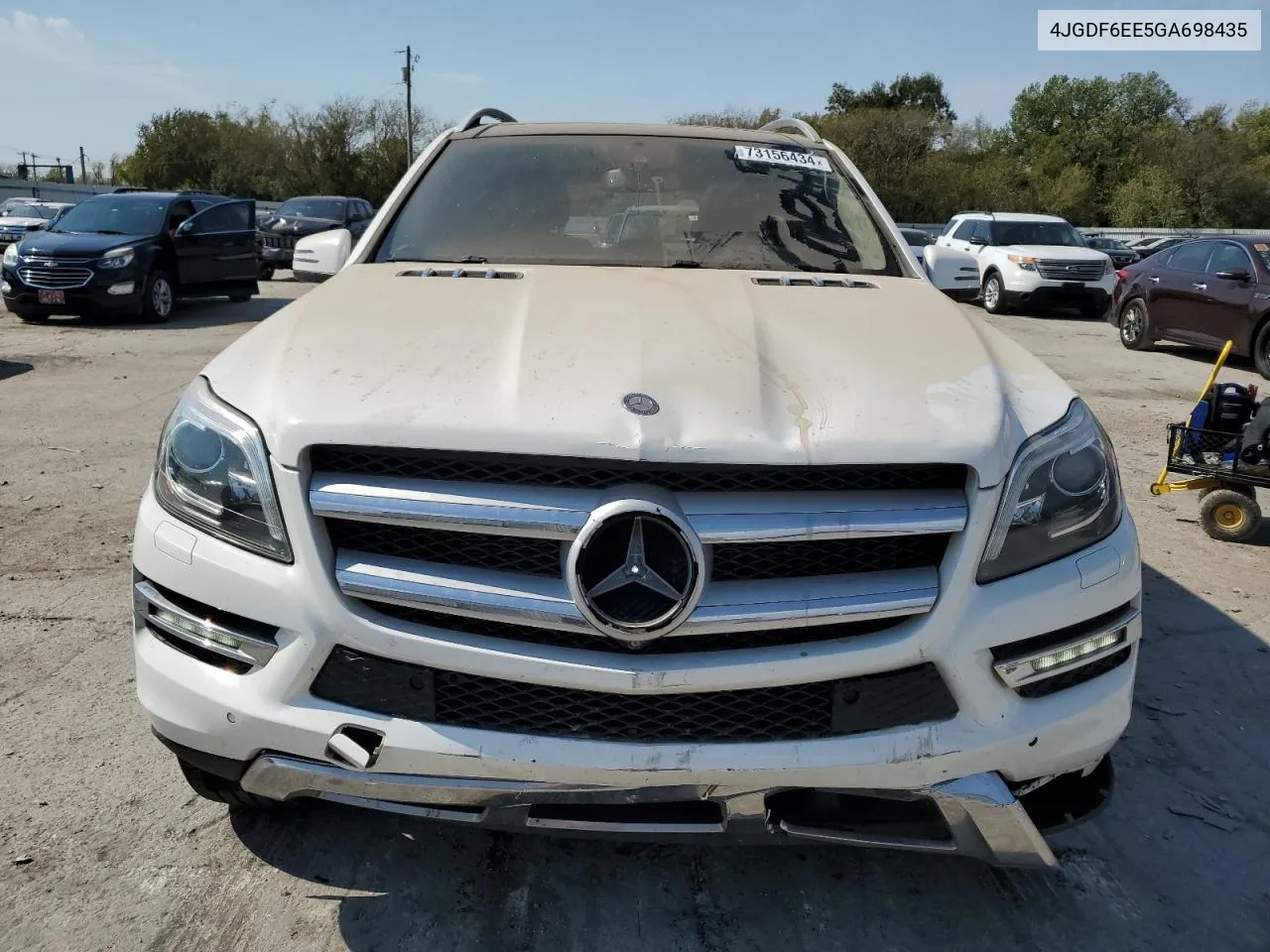 2016 Mercedes-Benz Gl 450 4Matic VIN: 4JGDF6EE5GA698435 Lot: 73156434