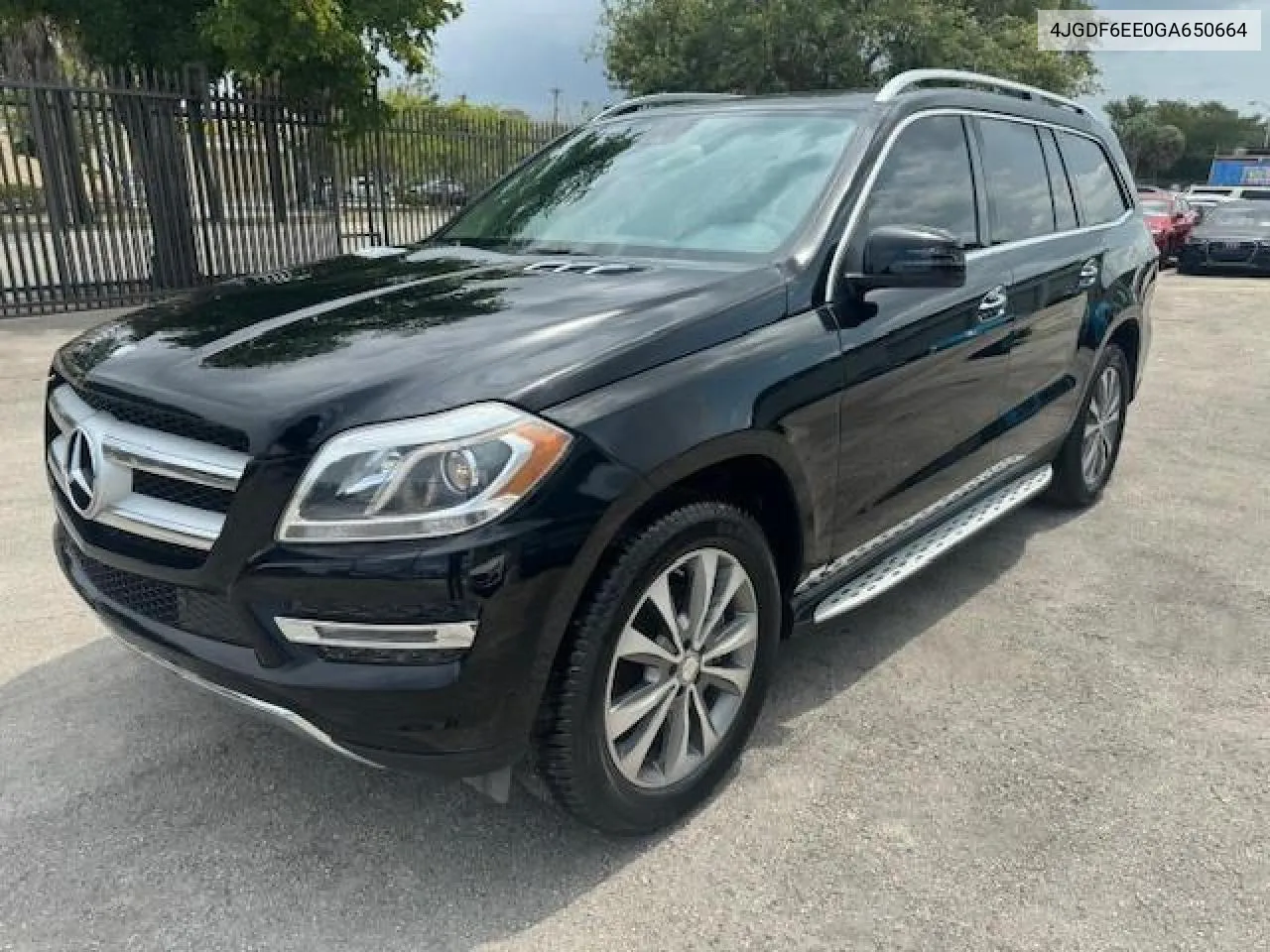 2016 Mercedes-Benz Gl 450 4Matic VIN: 4JGDF6EE0GA650664 Lot: 73692024