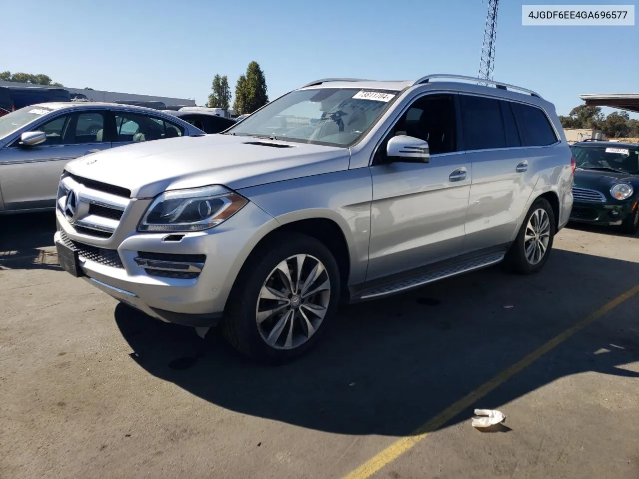 2016 Mercedes-Benz Gl 450 4Matic VIN: 4JGDF6EE4GA696577 Lot: 73811704