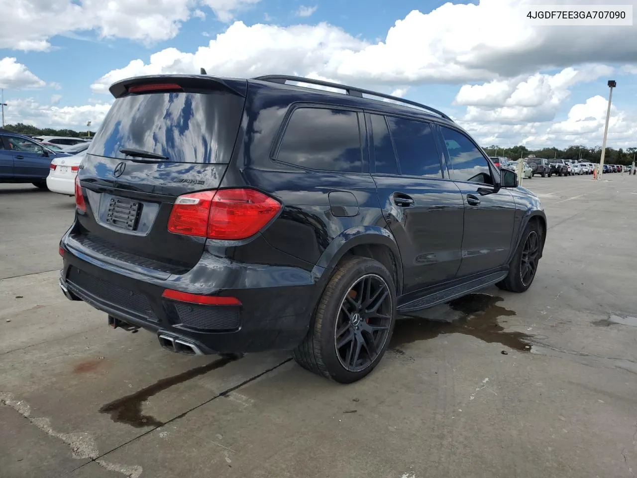 2016 Mercedes-Benz Gl 63 Amg VIN: 4JGDF7EE3GA707090 Lot: 73949464