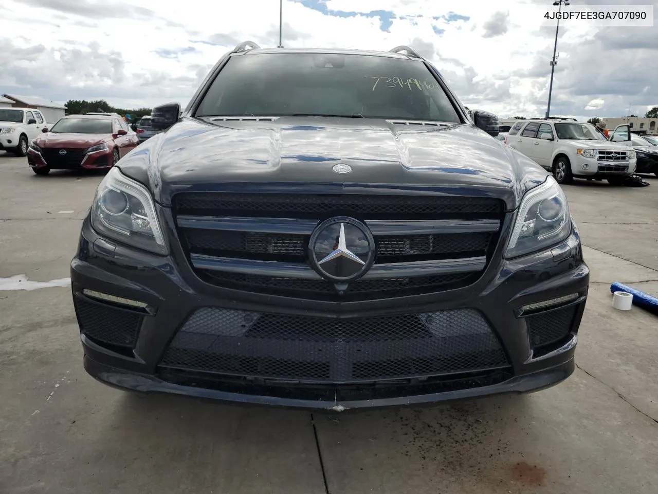 2016 Mercedes-Benz Gl 63 Amg VIN: 4JGDF7EE3GA707090 Lot: 73949464