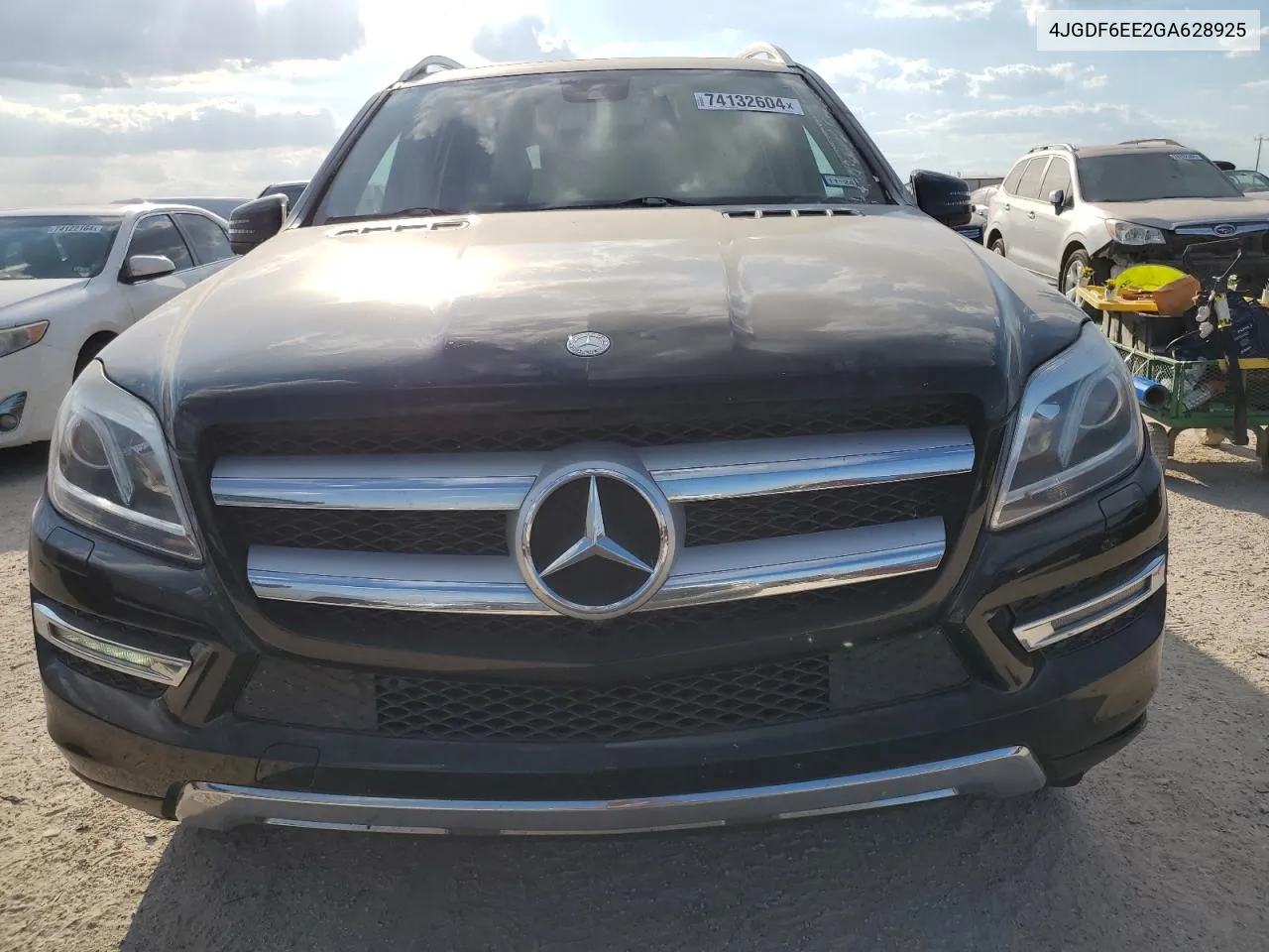 2016 Mercedes-Benz Gl 450 4Matic VIN: 4JGDF6EE2GA628925 Lot: 74132604