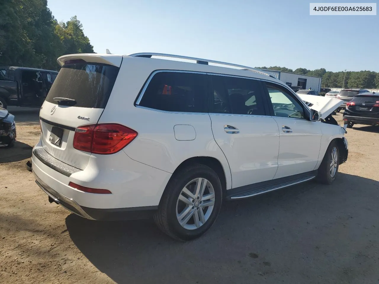 2016 Mercedes-Benz Gl 450 4Matic VIN: 4JGDF6EE0GA625683 Lot: 74594824