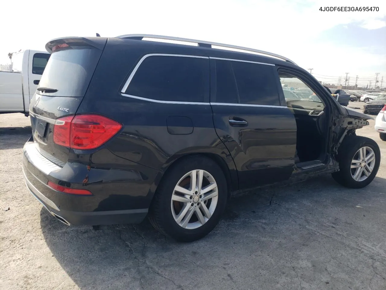 2016 Mercedes-Benz Gl 450 4Matic VIN: 4JGDF6EE3GA695470 Lot: 74611604