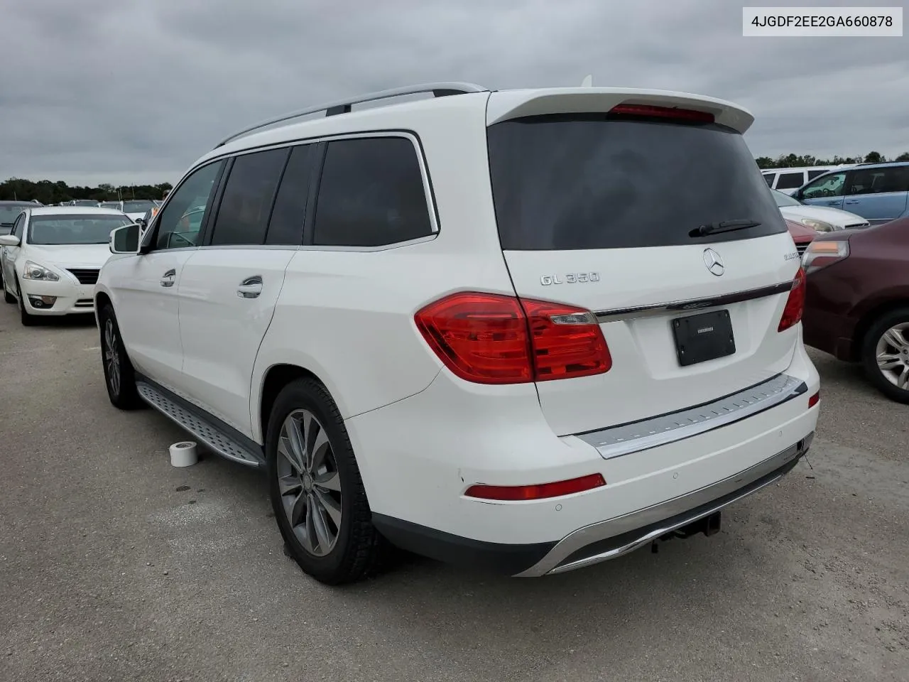 2016 Mercedes-Benz Gl 350 Bluetec VIN: 4JGDF2EE2GA660878 Lot: 75084414