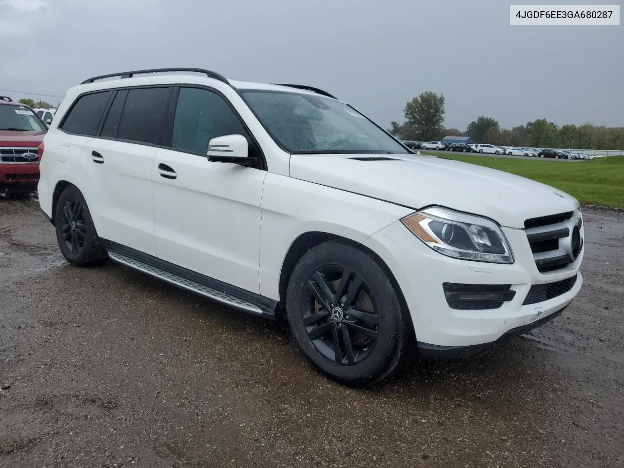 2016 Mercedes-Benz Gl 450 4Matic VIN: 4JGDF6EE3GA680287 Lot: 75510964