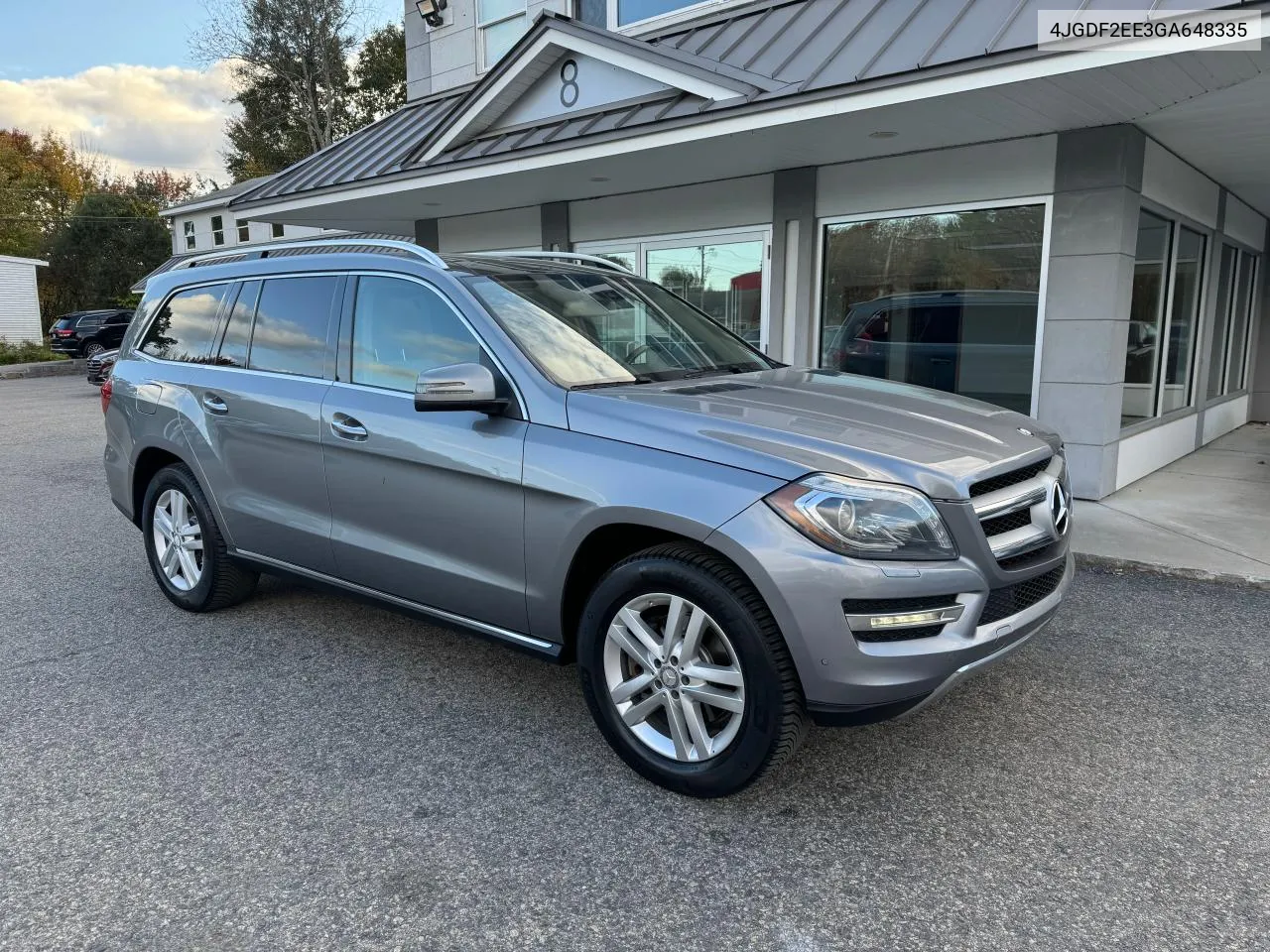 2016 Mercedes-Benz Gl 350 Bluetec VIN: 4JGDF2EE3GA648335 Lot: 76155924