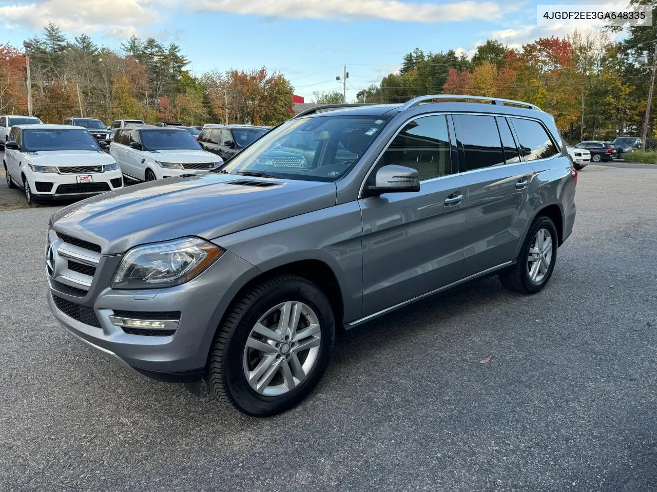 2016 Mercedes-Benz Gl 350 Bluetec VIN: 4JGDF2EE3GA648335 Lot: 76155924