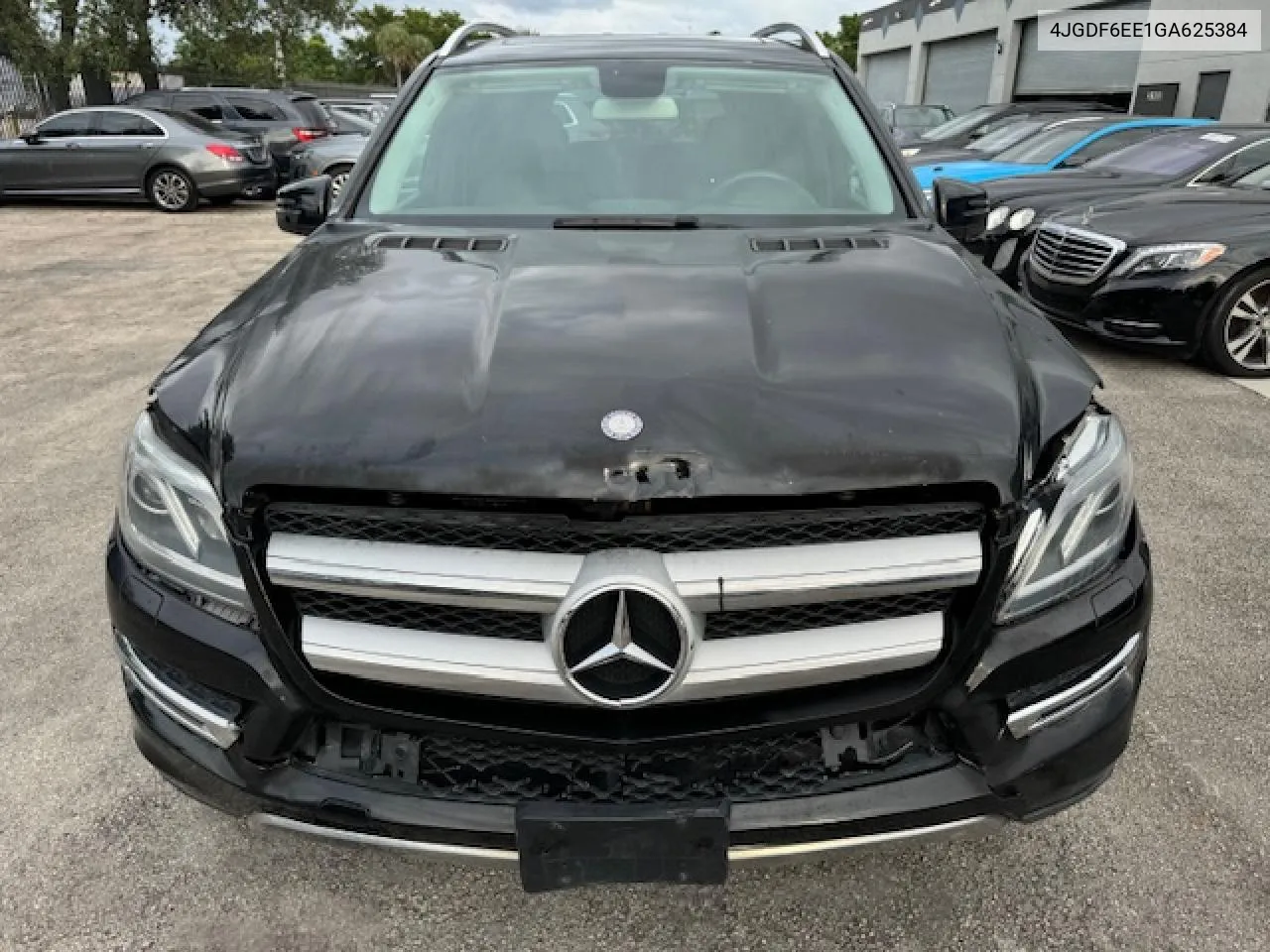 2016 Mercedes-Benz Gl 450 4Matic VIN: 4JGDF6EE1GA625384 Lot: 77045634