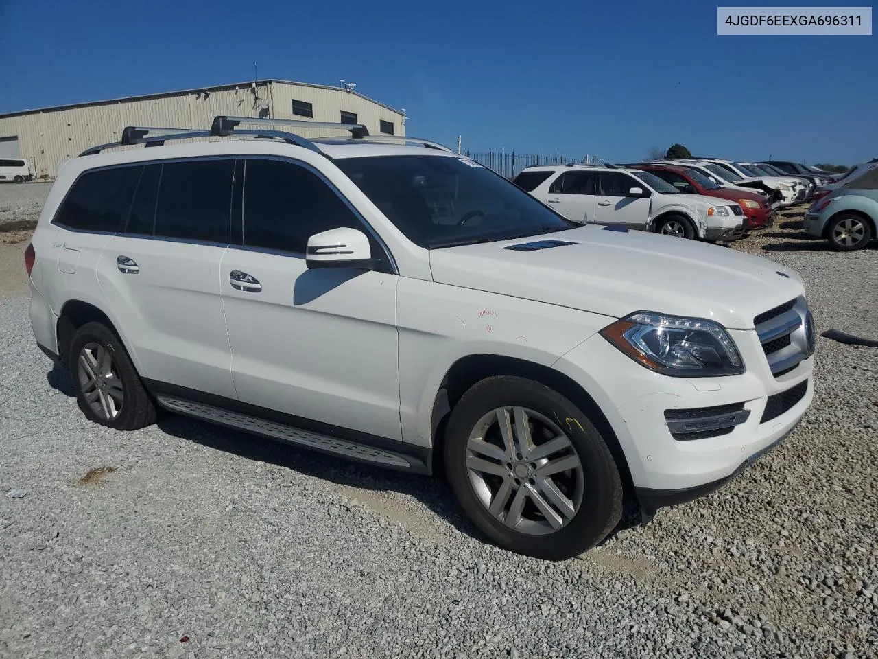 2016 Mercedes-Benz Gl 450 4Matic VIN: 4JGDF6EEXGA696311 Lot: 77358304