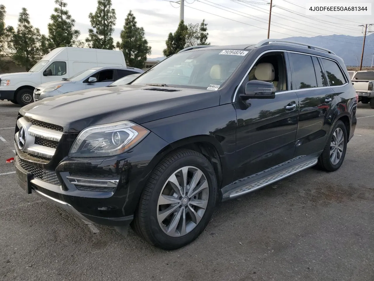 2016 Mercedes-Benz Gl 450 4Matic VIN: 4JGDF6EE5GA681344 Lot: 79284824