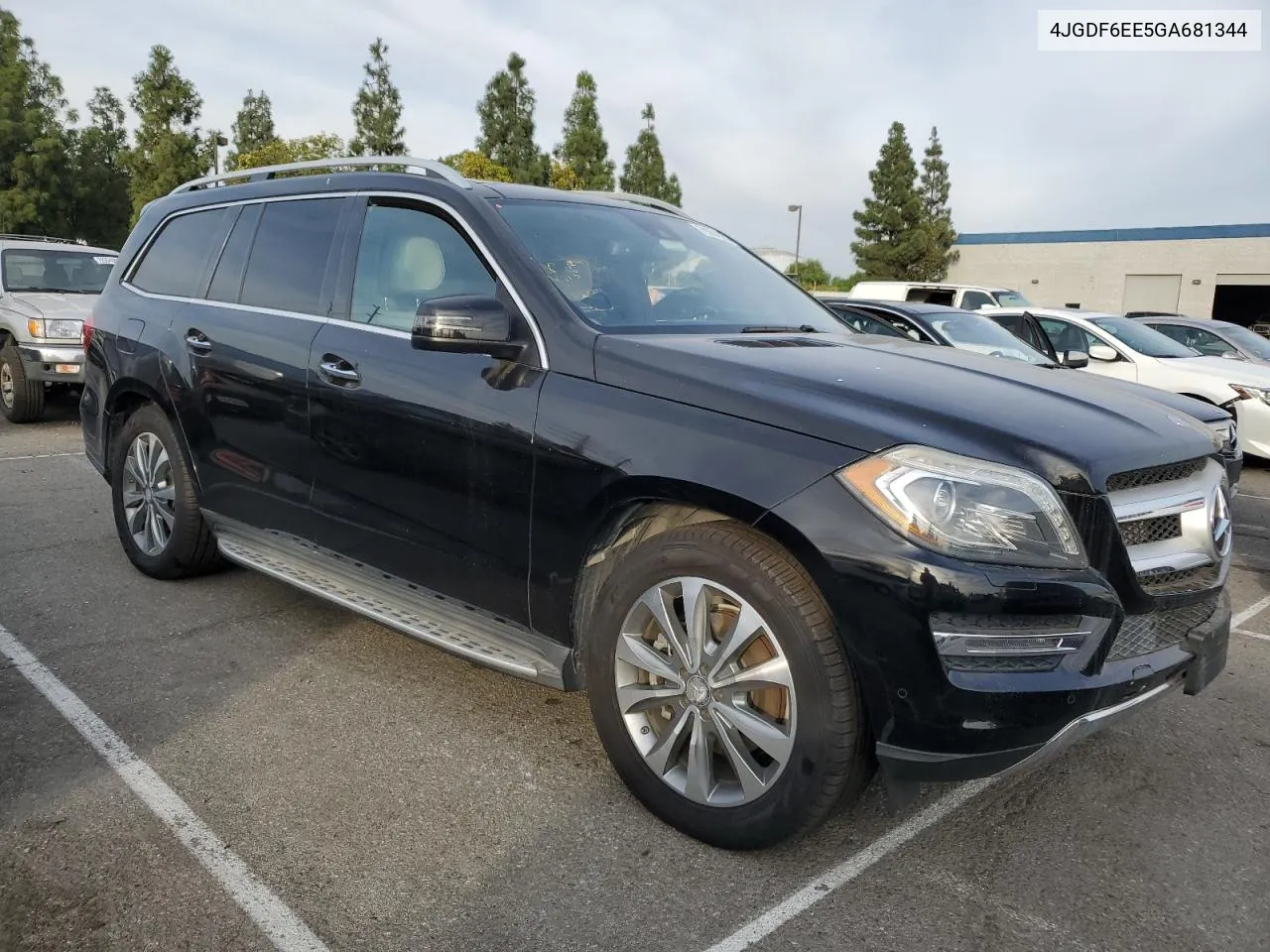 2016 Mercedes-Benz Gl 450 4Matic VIN: 4JGDF6EE5GA681344 Lot: 79284824