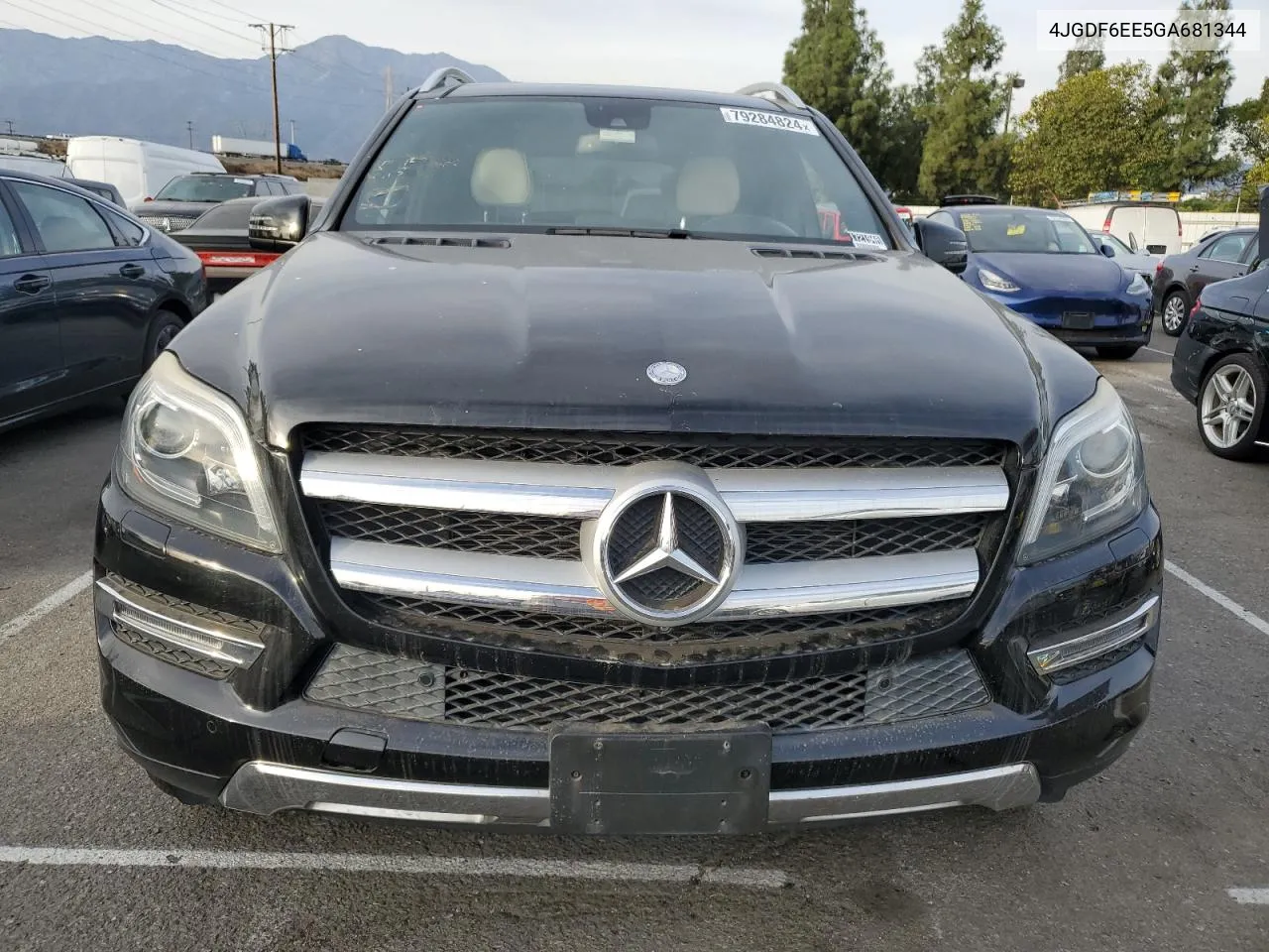 2016 Mercedes-Benz Gl 450 4Matic VIN: 4JGDF6EE5GA681344 Lot: 79284824