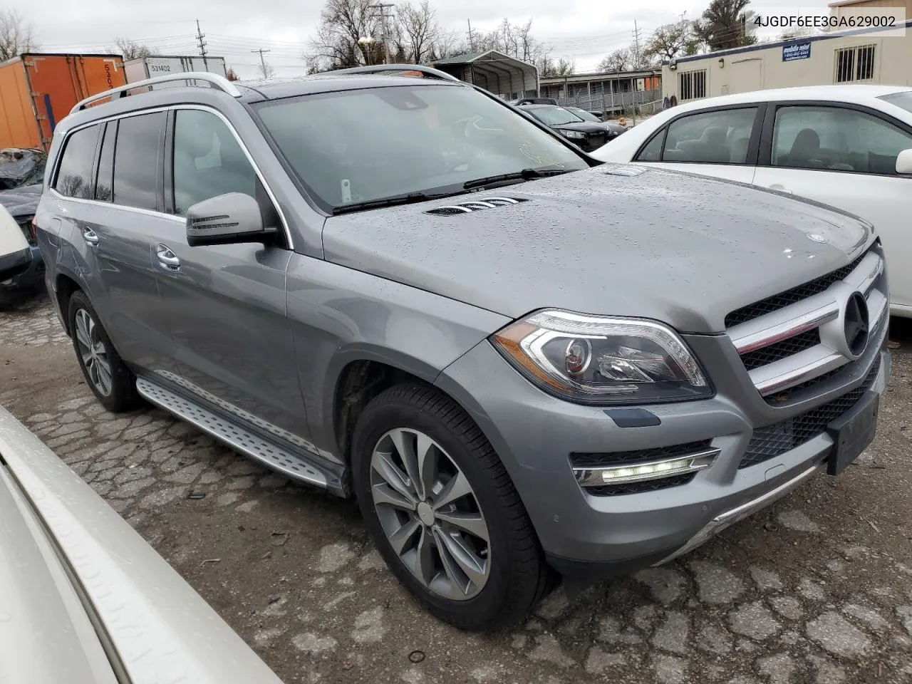 2016 Mercedes-Benz Gl 450 4Matic VIN: 4JGDF6EE3GA629002 Lot: 80864124