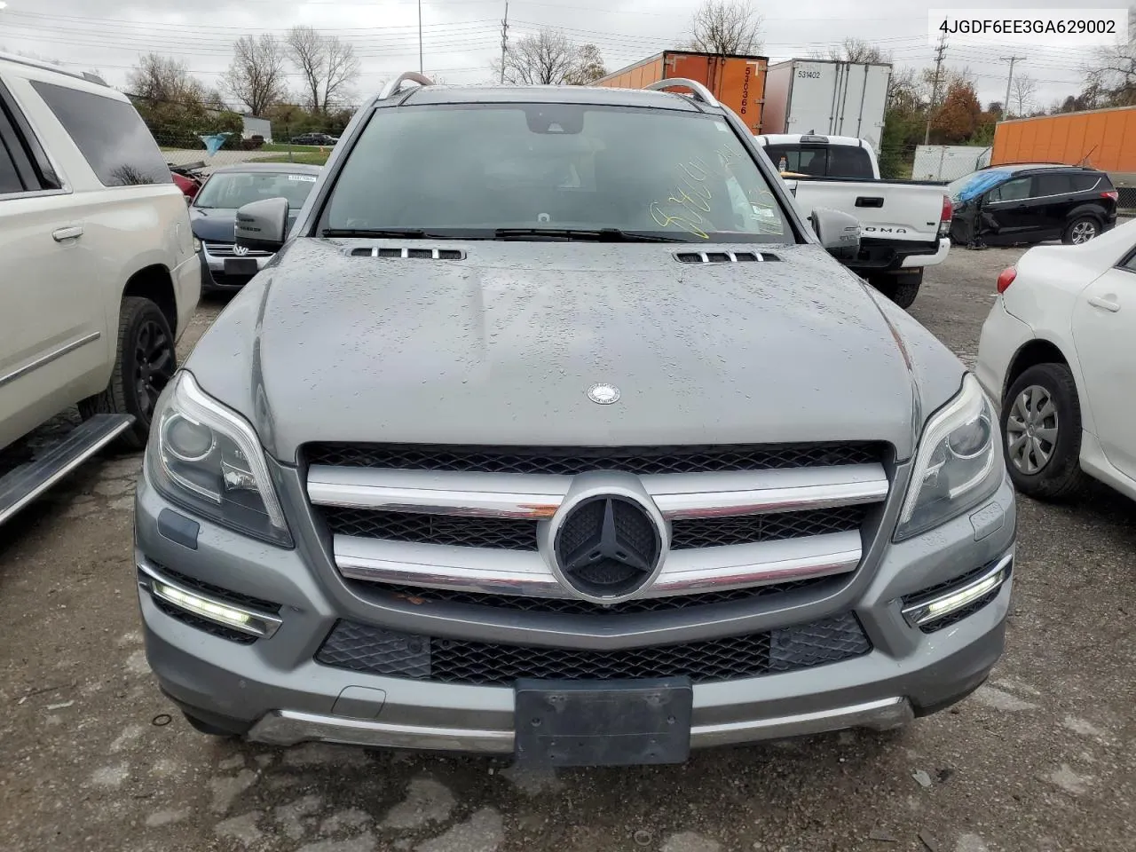 2016 Mercedes-Benz Gl 450 4Matic VIN: 4JGDF6EE3GA629002 Lot: 80864124