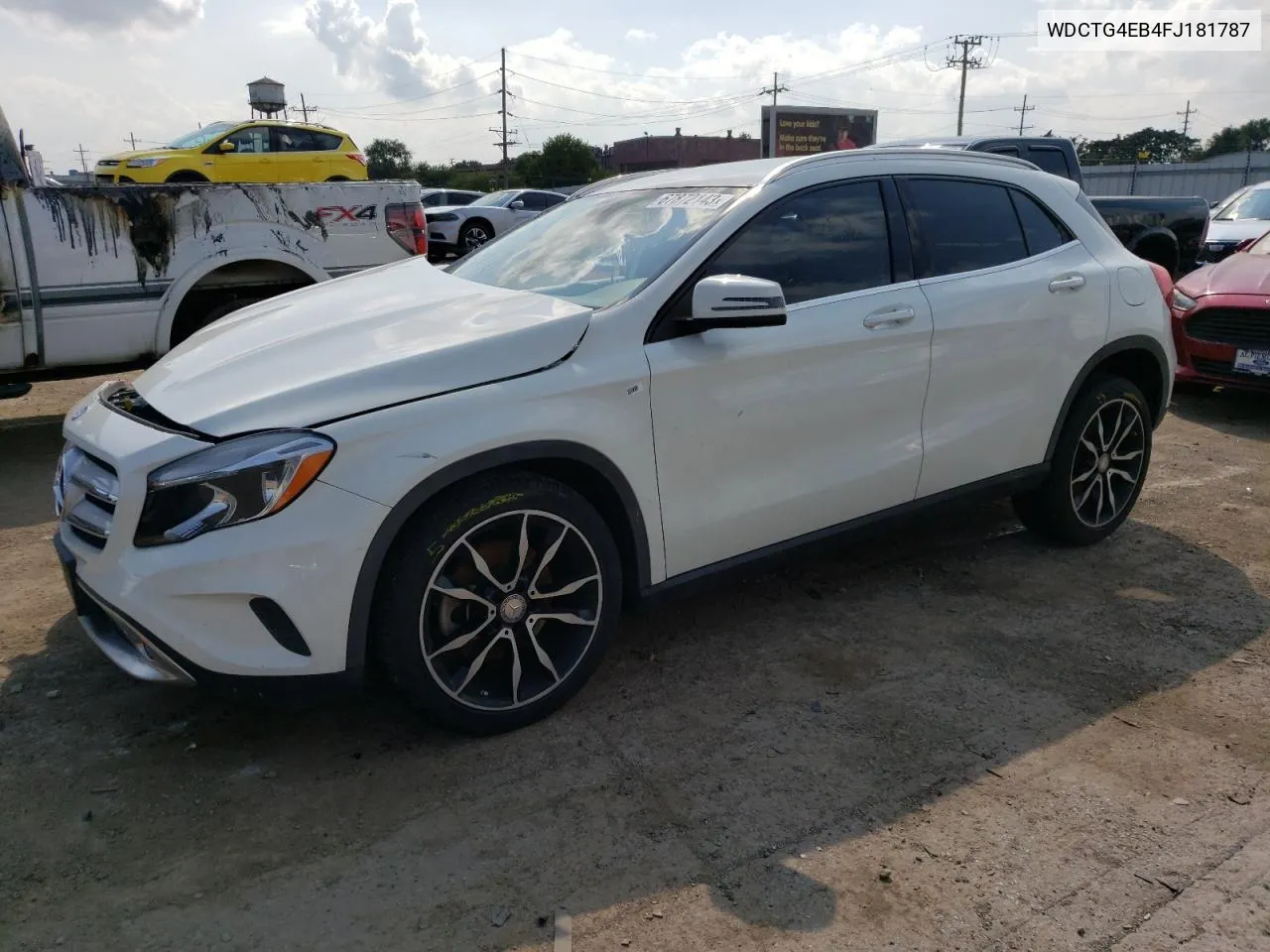 2015 Mercedes-Benz Gla 250 VIN: WDCTG4EB4FJ181787 Lot: 45005054