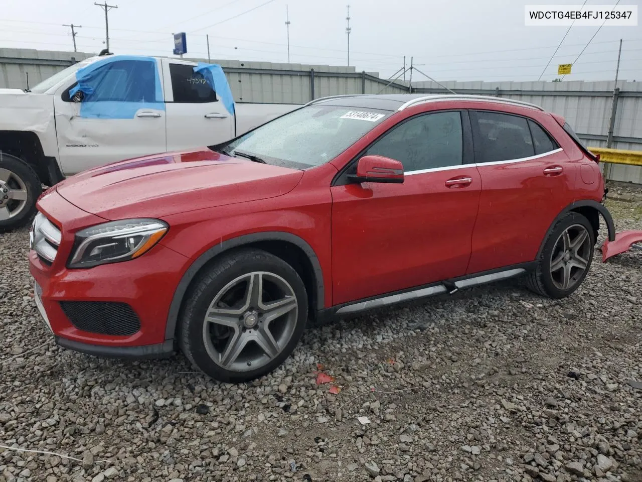 2015 Mercedes-Benz Gla 250 VIN: WDCTG4EB4FJ125347 Lot: 53148674