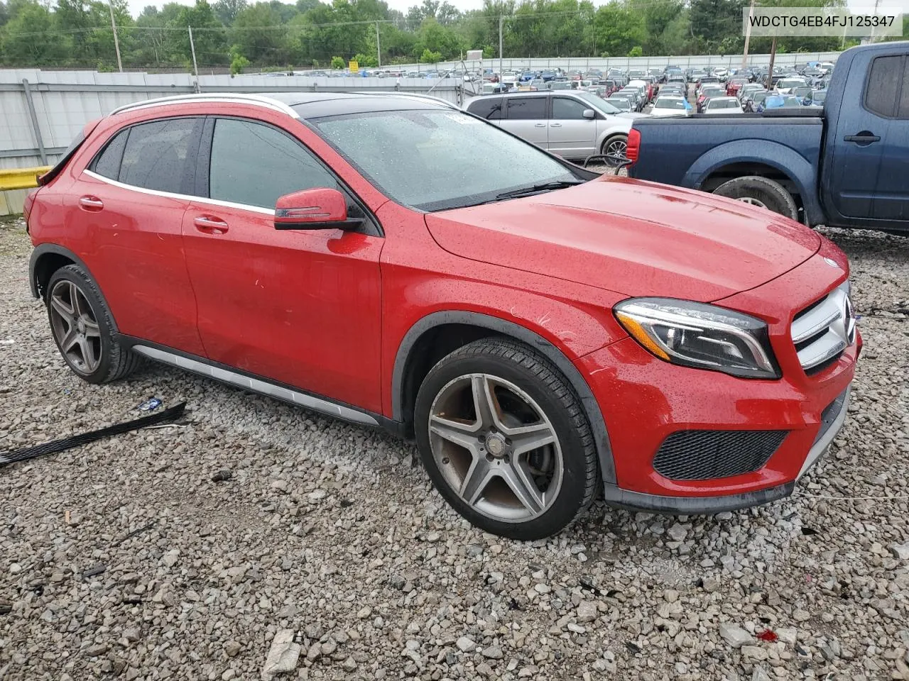 2015 Mercedes-Benz Gla 250 VIN: WDCTG4EB4FJ125347 Lot: 53148674