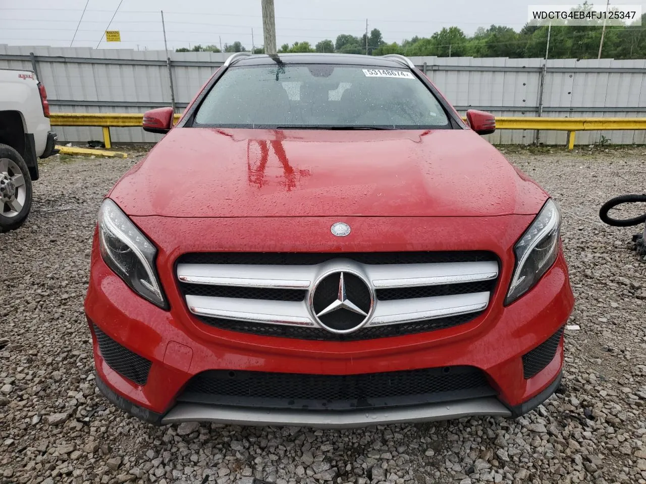 2015 Mercedes-Benz Gla 250 VIN: WDCTG4EB4FJ125347 Lot: 53148674