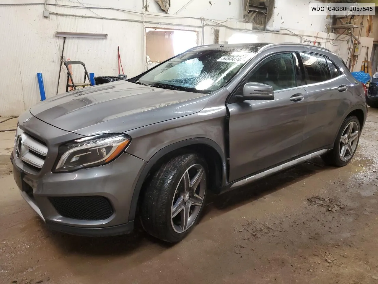 2015 Mercedes-Benz Gla 250 4Matic VIN: WDCTG4GB0FJ057545 Lot: 54644744