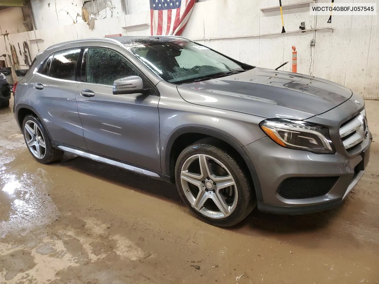 2015 Mercedes-Benz Gla 250 4Matic VIN: WDCTG4GB0FJ057545 Lot: 54644744