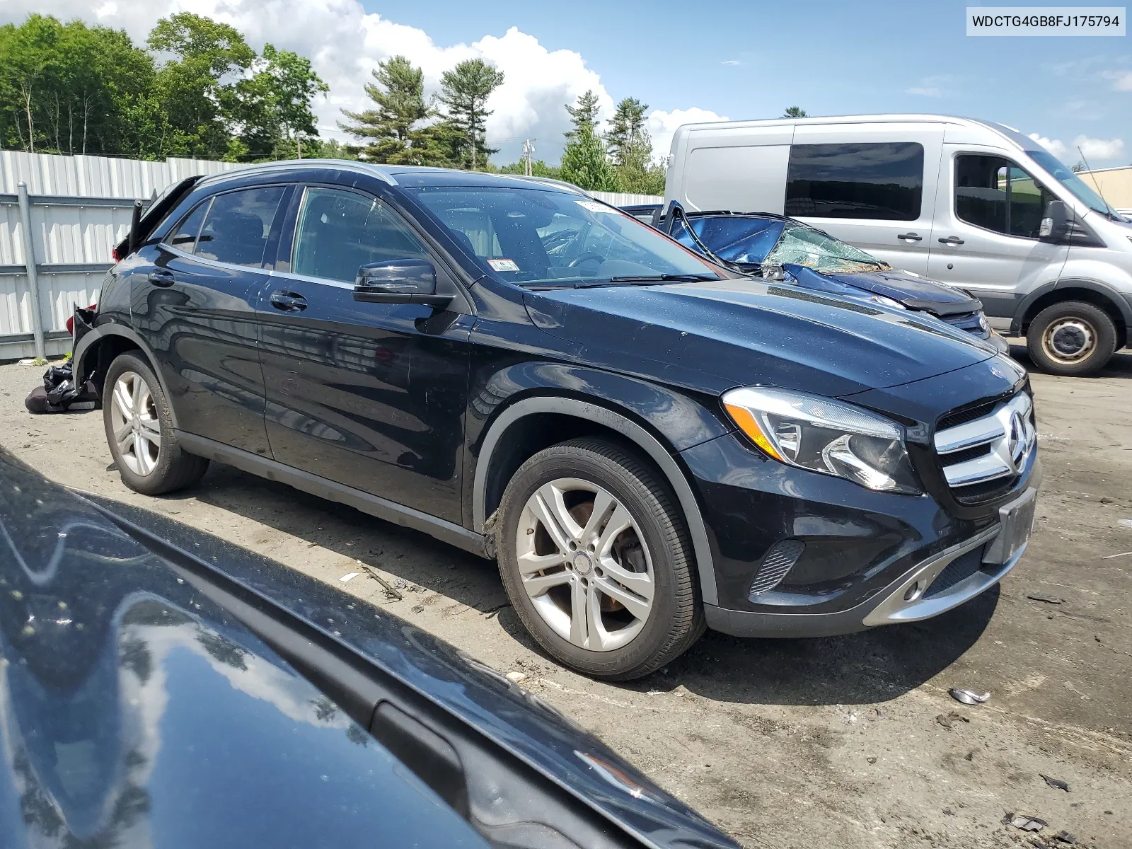 2015 Mercedes-Benz Gla 250 4Matic VIN: WDCTG4GB8FJ175794 Lot: 57665094