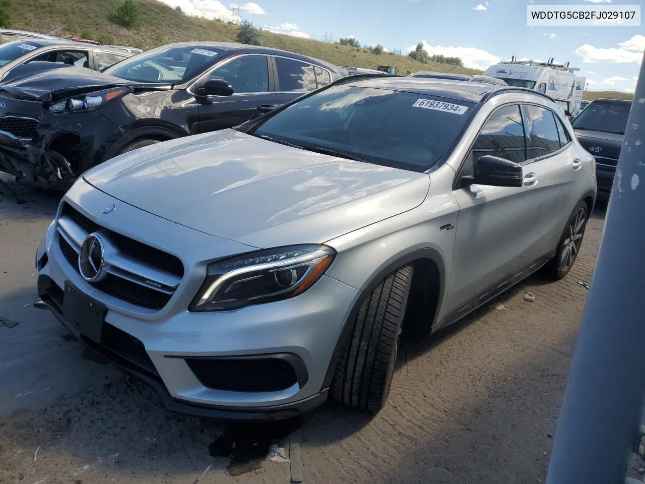 2015 Mercedes-Benz Gla 45 Amg VIN: WDDTG5CB2FJ029107 Lot: 61937934