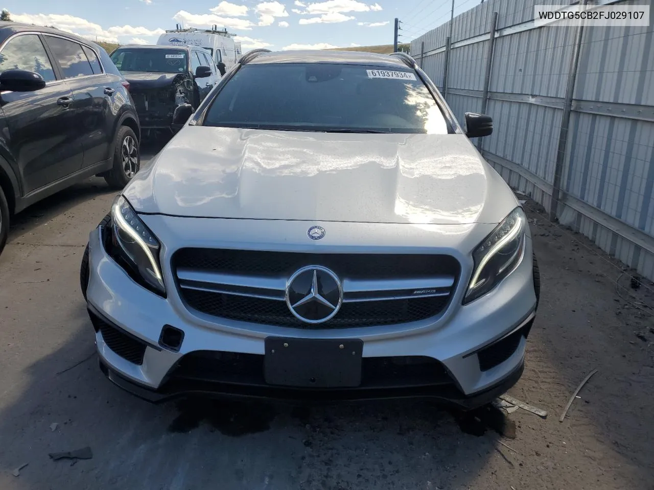 2015 Mercedes-Benz Gla 45 Amg VIN: WDDTG5CB2FJ029107 Lot: 61937934