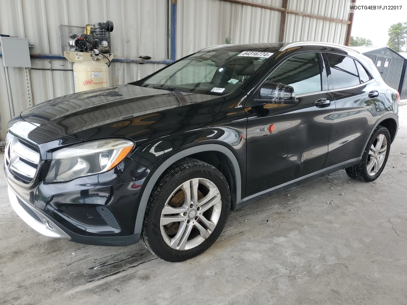 2015 Mercedes-Benz Gla 250 VIN: WDCTG4EB1FJ122017 Lot: 64316774