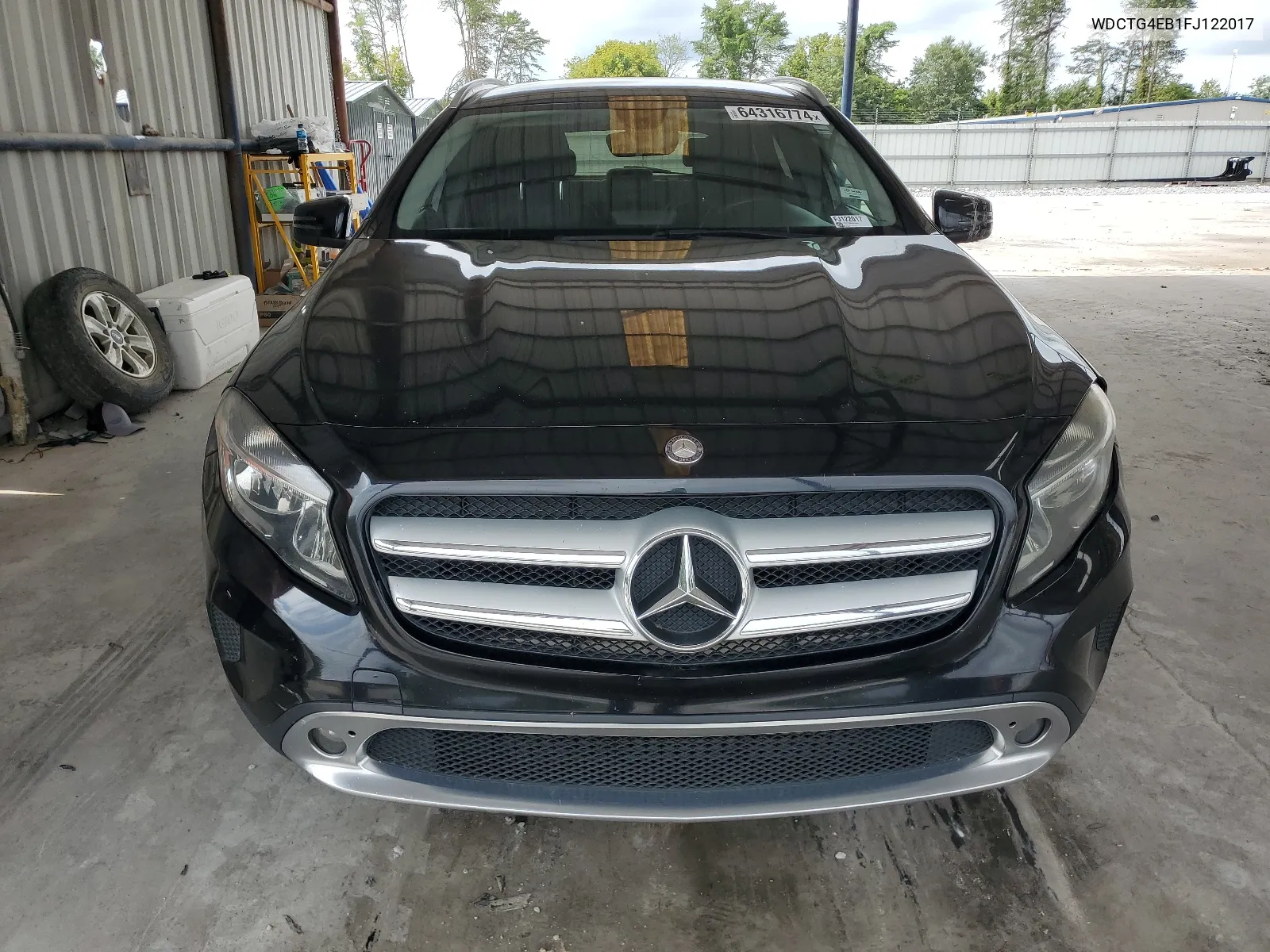 2015 Mercedes-Benz Gla 250 VIN: WDCTG4EB1FJ122017 Lot: 64316774