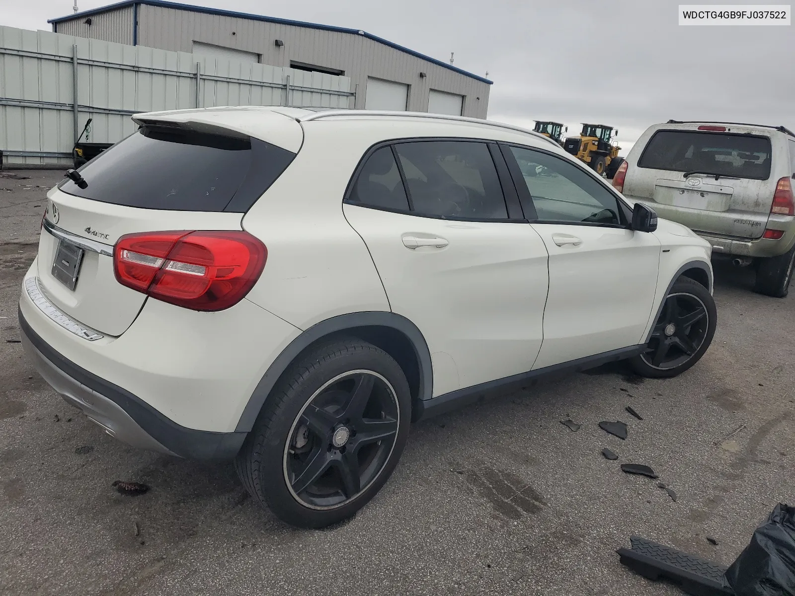 2015 Mercedes-Benz Gla 250 4Matic VIN: WDCTG4GB9FJ037522 Lot: 65059914