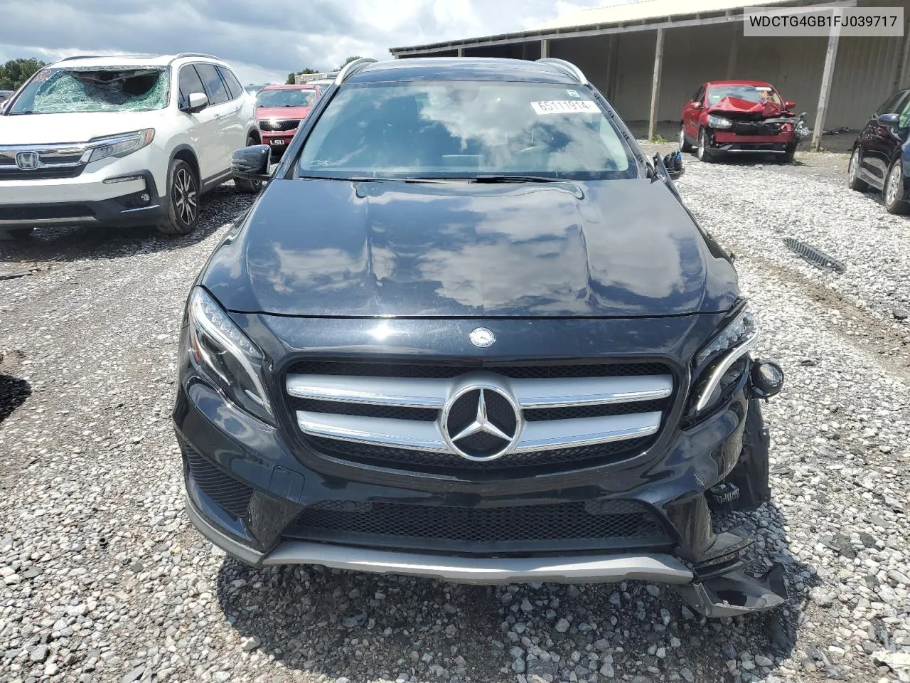 2015 Mercedes-Benz Gla 250 4Matic VIN: WDCTG4GB1FJ039717 Lot: 65111914