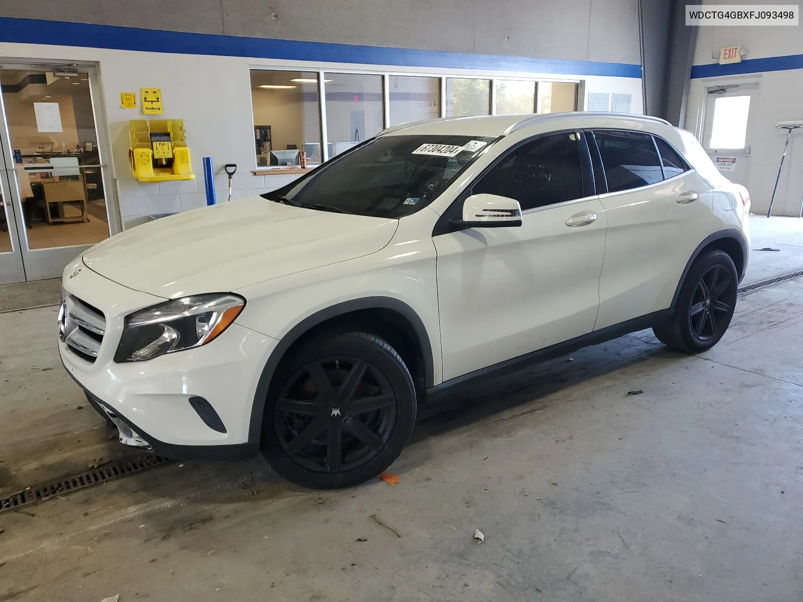 2015 Mercedes-Benz Gla 250 4Matic VIN: WDCTG4GBXFJ093498 Lot: 67304204