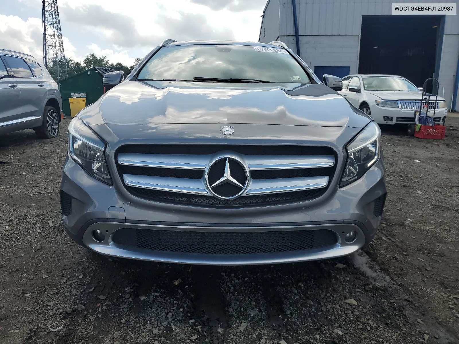 2015 Mercedes-Benz Gla 250 VIN: WDCTG4EB4FJ120987 Lot: 67696684