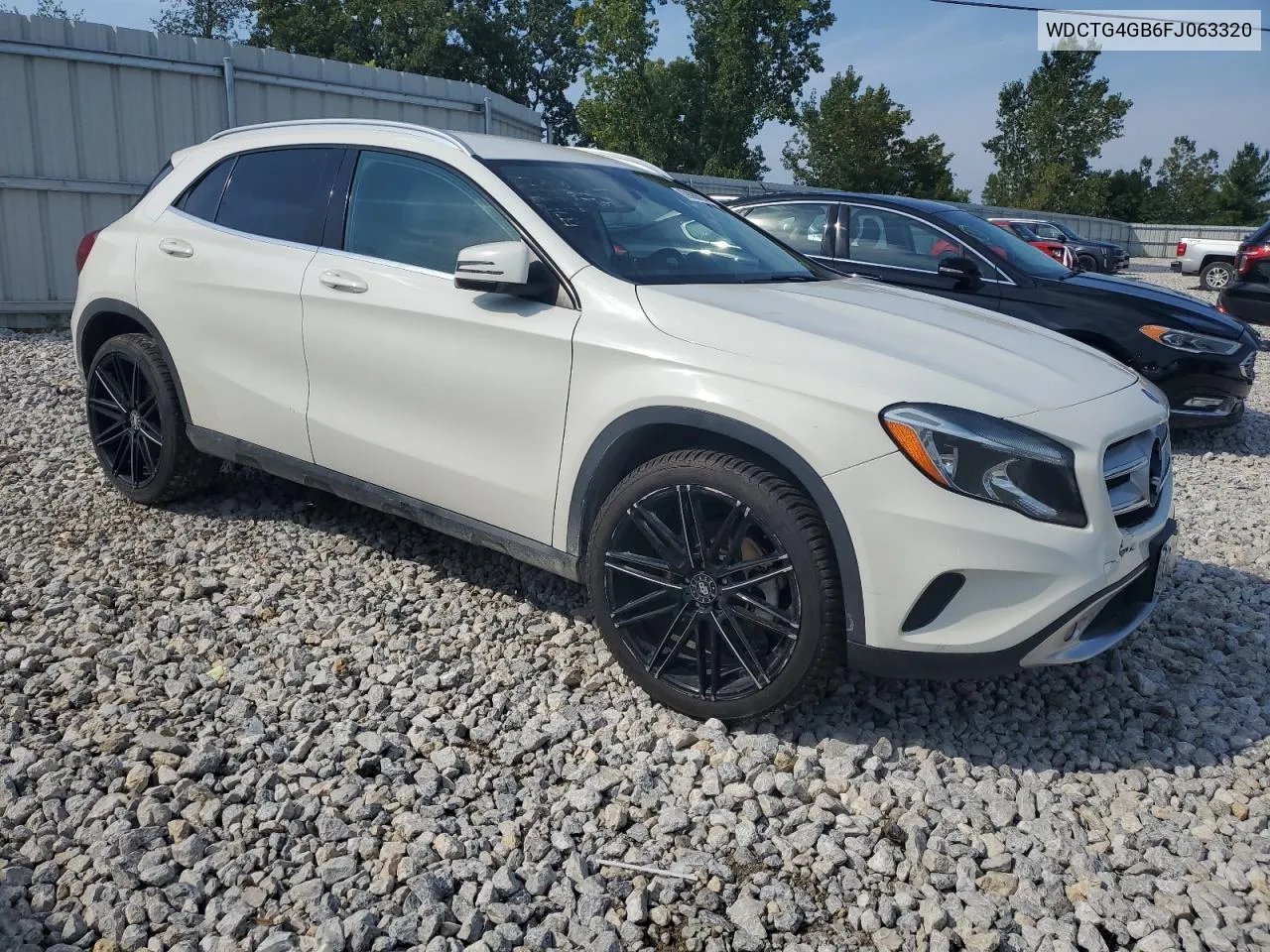 2015 Mercedes-Benz Gla 250 4Matic VIN: WDCTG4GB6FJ063320 Lot: 69080014