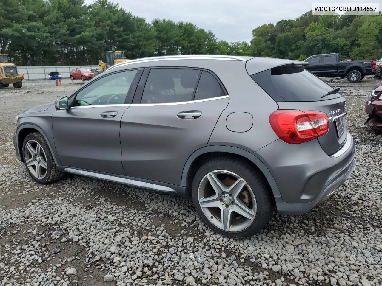 2015 Mercedes-Benz Gla 250 4Matic VIN: WDCTG4GB8FJ114557 Lot: 69478974