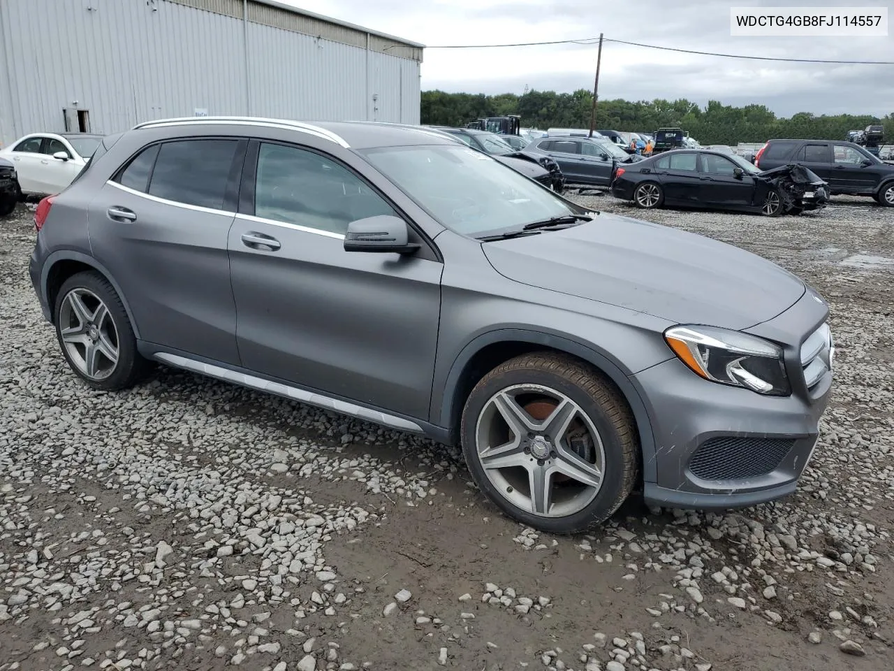 2015 Mercedes-Benz Gla 250 4Matic VIN: WDCTG4GB8FJ114557 Lot: 69478974