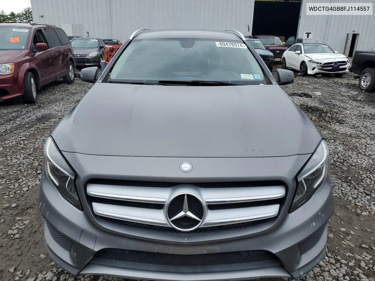 2015 Mercedes-Benz Gla 250 4Matic VIN: WDCTG4GB8FJ114557 Lot: 69478974