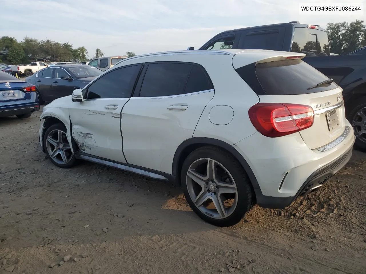 2015 Mercedes-Benz Gla 250 4Matic VIN: WDCTG4GBXFJ086244 Lot: 69746044