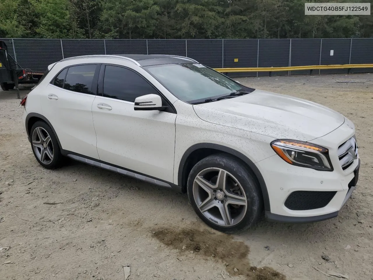 2015 Mercedes-Benz Gla 250 4Matic VIN: WDCTG4GB5FJ122549 Lot: 70216664