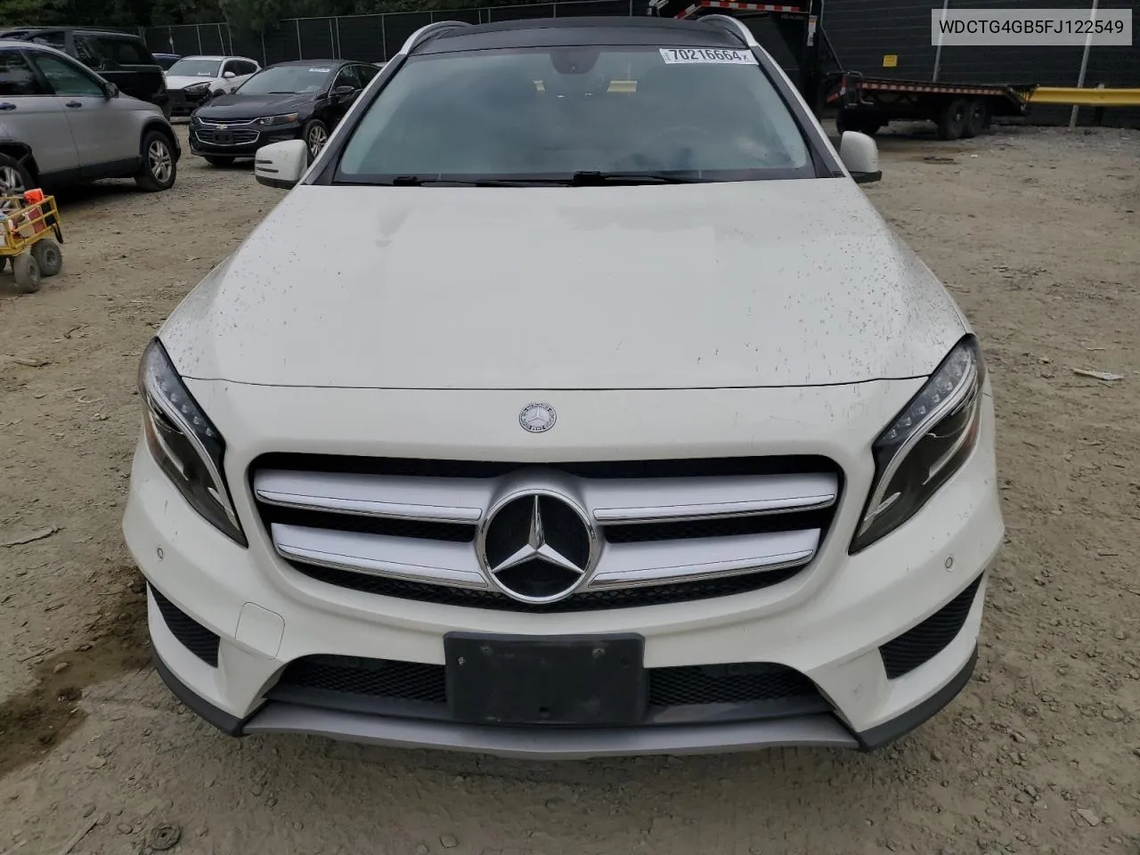 2015 Mercedes-Benz Gla 250 4Matic VIN: WDCTG4GB5FJ122549 Lot: 70216664