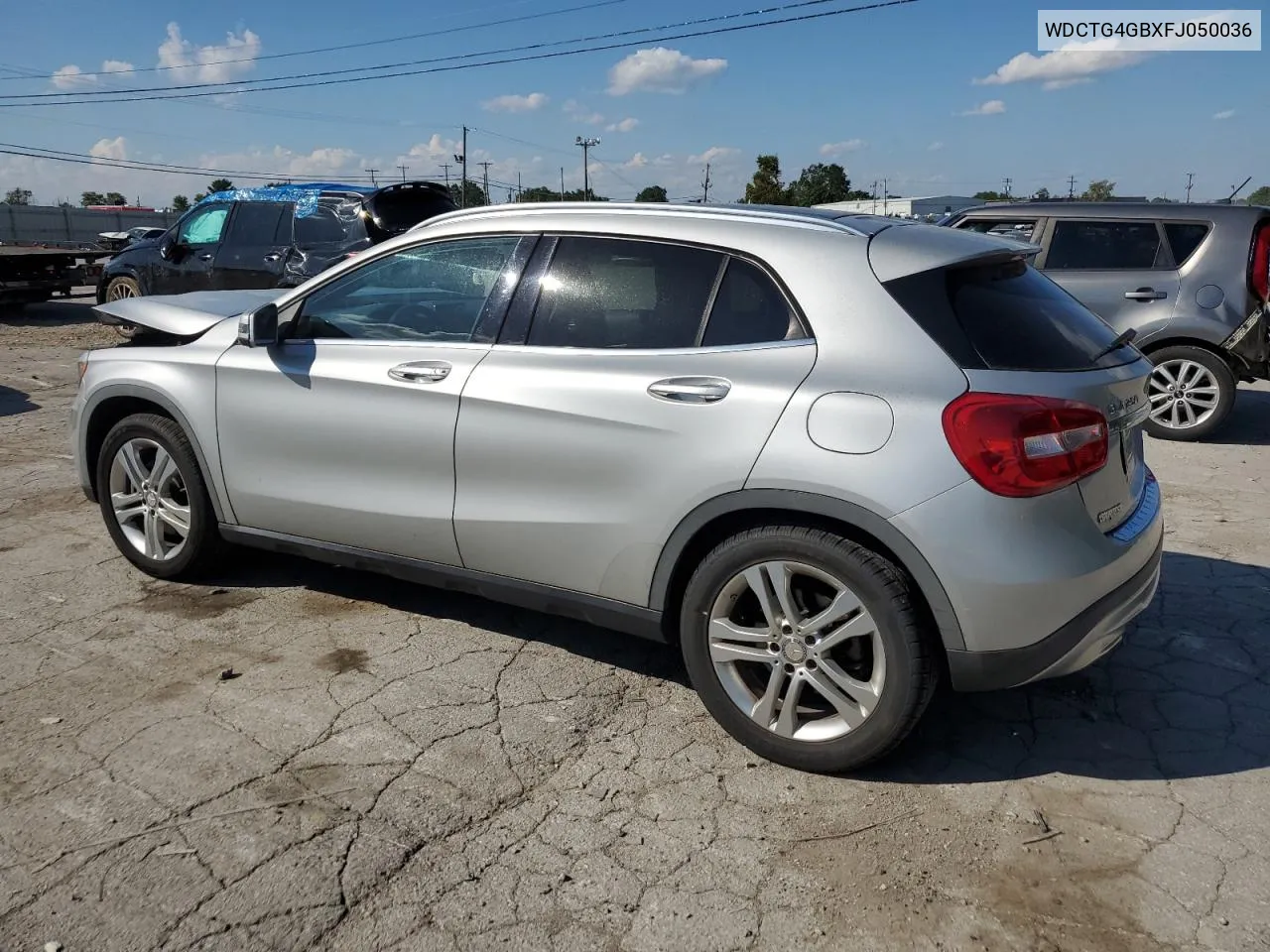 2015 Mercedes-Benz Gla 250 4Matic VIN: WDCTG4GBXFJ050036 Lot: 70231174