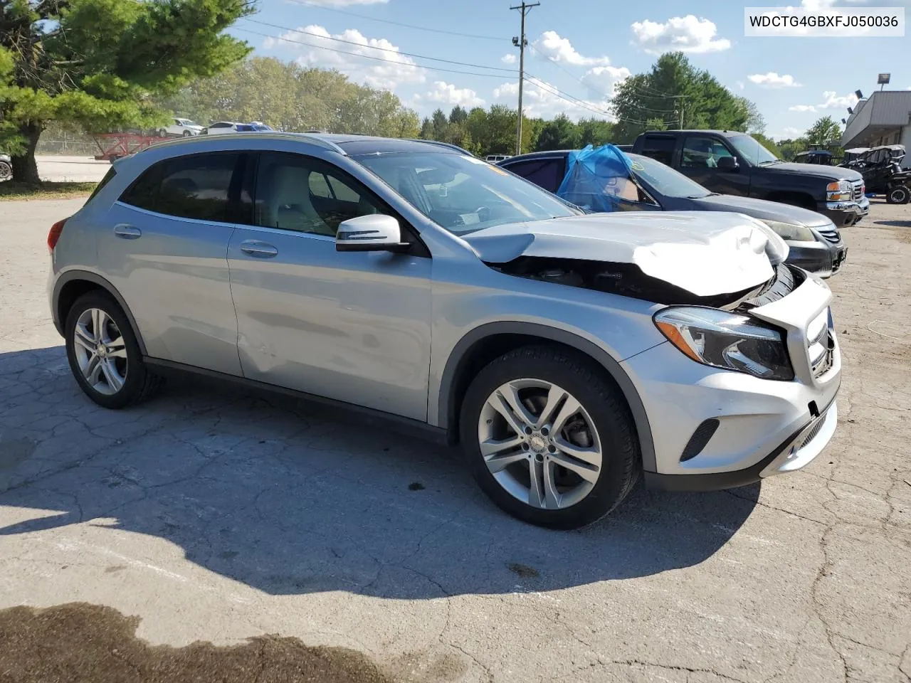 2015 Mercedes-Benz Gla 250 4Matic VIN: WDCTG4GBXFJ050036 Lot: 70231174