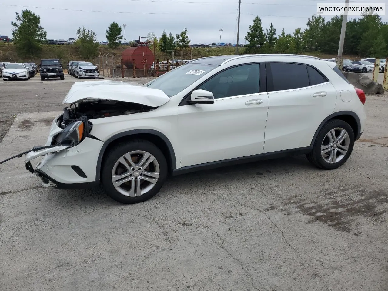 2015 Mercedes-Benz Gla 250 4Matic VIN: WDCTG4GBXFJ168765 Lot: 70776884