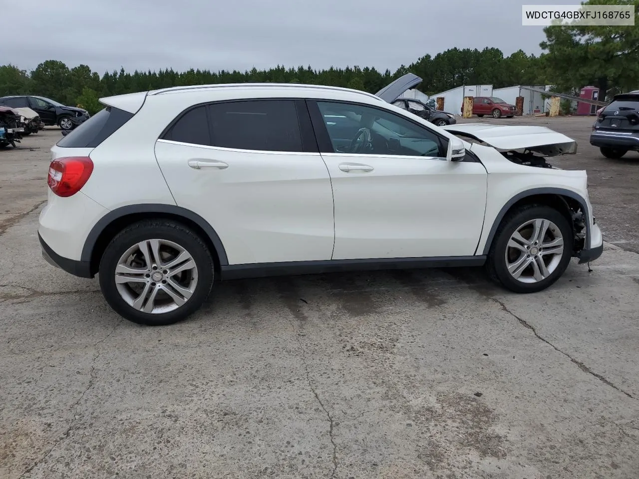 2015 Mercedes-Benz Gla 250 4Matic VIN: WDCTG4GBXFJ168765 Lot: 70776884